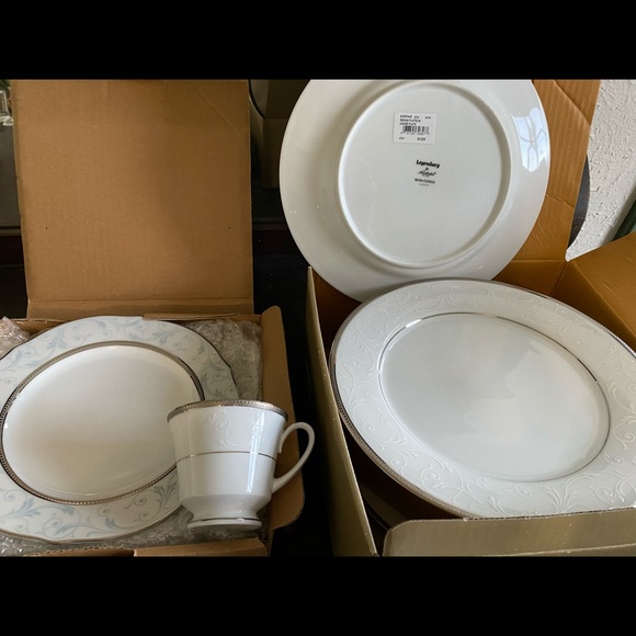 Noritake Regina Platinum sets